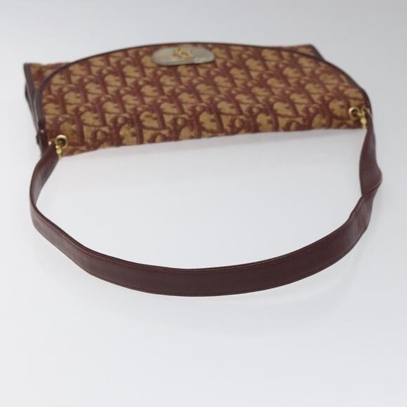 DIOR Trotter Canvas Shoulder Bag Red - Picture 7 of 12